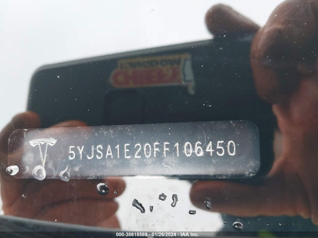 5YJSA1E20FF106450 Tesla Model S 70d/85d/p85d