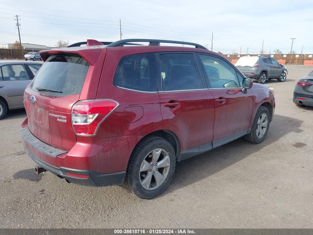 2016 SUBARU FORESTER 2.5I LIMITED VIN: JF2SJAHC9GH490994