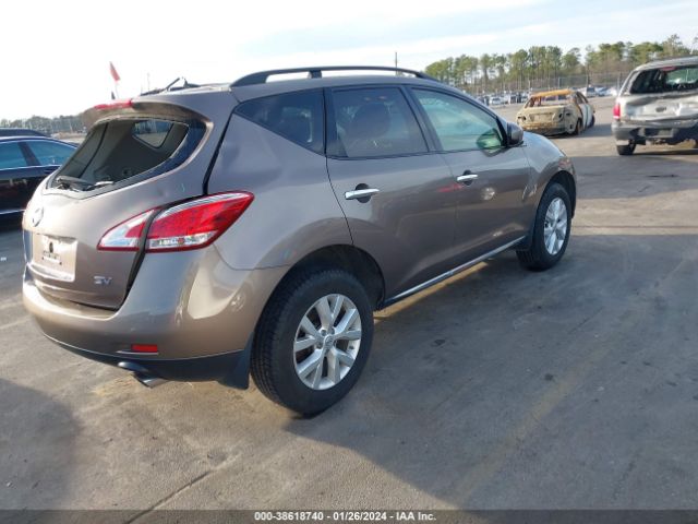 JN8AZ1MU4EW419328 Nissan MURANO SV