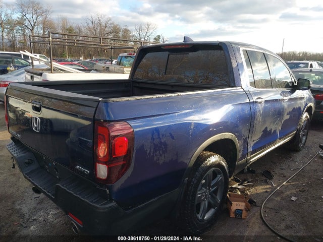 Honda Ridgeline Rtl-e 2022 5FPYK3F77NB030065 Image 4