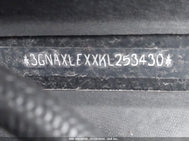 3GNAXLEXXKL253430 Chevrolet EQUINOX LT