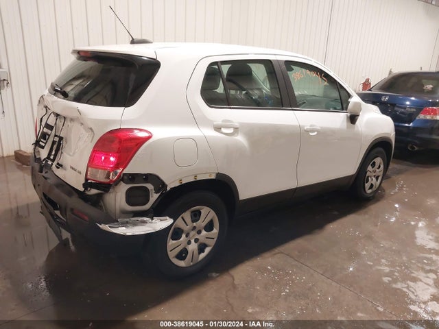 Chevrolet Trax 1ls 2016 KL7CJKSB1GB584862 Image 4