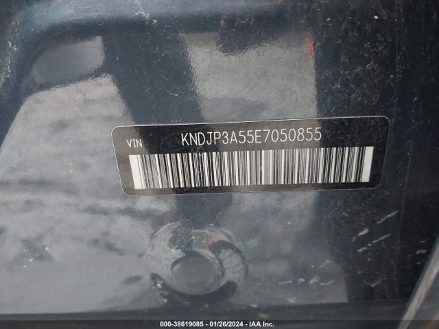 KIA SOUL + 2014 KNDJP3A55E7050855 Image 9