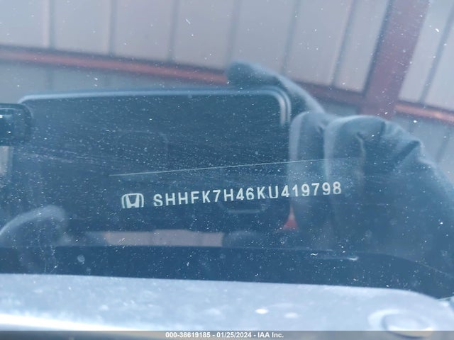 Продаж на аукціоні авто 2019 Honda Civic Sport, vin: SHHFK7H46KU419798, номер лоту: 38619185
