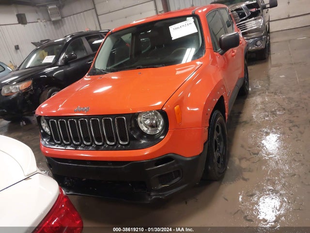 2016 JEEP RENEGADE SPORT VIN: ZACCJAAT5GPC70211