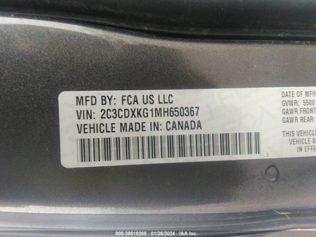 Dodge Charger Police Awd 2021 2C3CDXKG1MH650367 Image 9