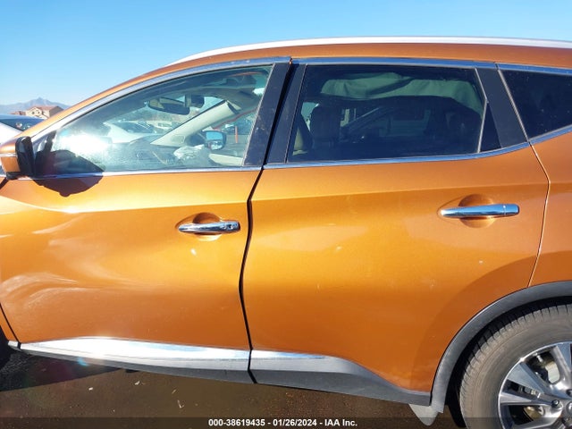 2015 NISSAN MURANO SL VIN: 5N1AZ2MH9FN236451