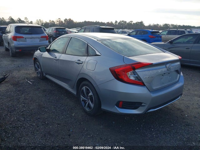 2019 HONDA CIVIC LX VIN: 19XFC2F67KE049537
