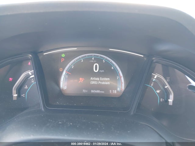 2019 HONDA CIVIC LX VIN: 19XFC2F67KE049537