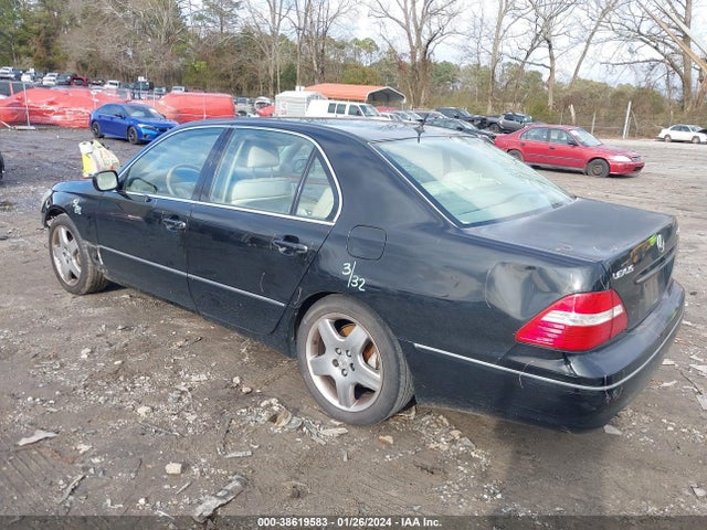 2005 LEXUS LS 430 VIN: JTHBN36F855028161