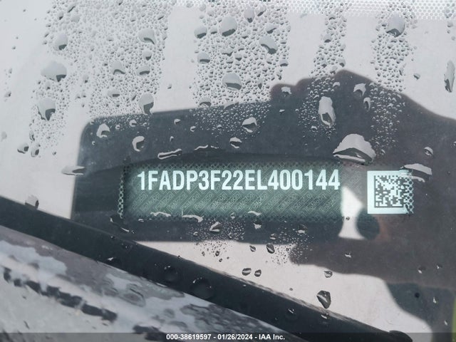 Ford FOCUS SE 2014 1FADP3F22EL400144 Image 9