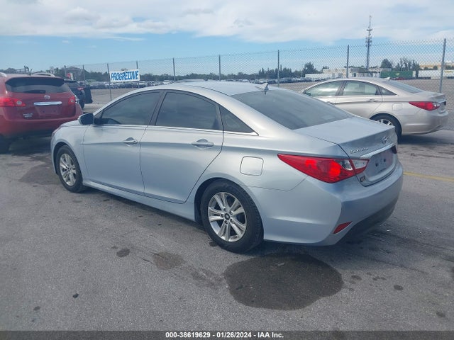 2014 HYUNDAI SONATA GLS VIN: 5NPEB4AC9EH927539