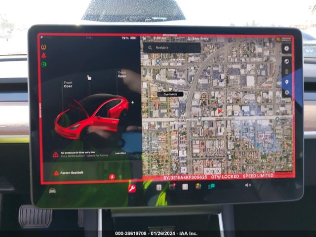 5YJ3E1EA4KF305625 Tesla Model 3 Long Range/mid Range/standard Range/standard Range Plus