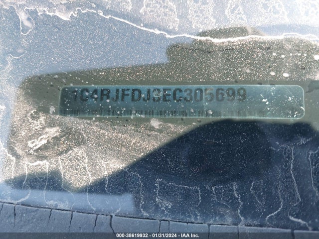 Jeep Grand Cherokee Srt 2014 1C4RJFDJ3EC305699 Image 9