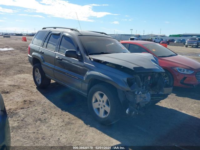 Auction sale of the 2002 Jeep Grand Cherokee Laredo, vin: 1J4GX48S72C262276, lot number: 38620179