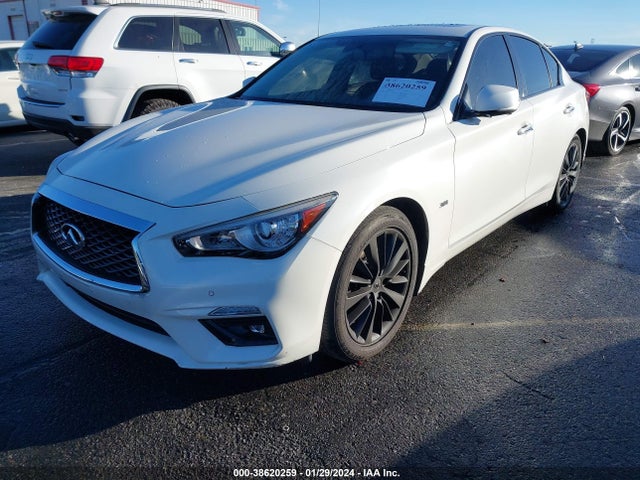 2018 INFINITI Q50 3.0T LUXE VIN: JN1EV7AP9JM352695