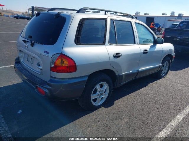 2001 HYUNDAI SANTA FE GL VIN: KM8SB82B41U052091