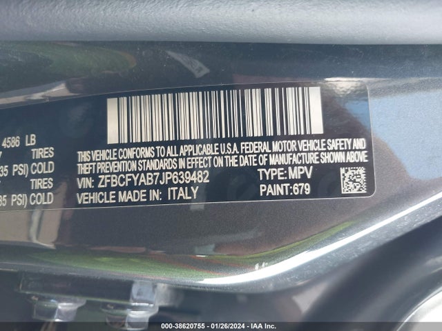 Fiat 500x Pop Awd 2018 ZFBCFYAB7JP639482 Image 8