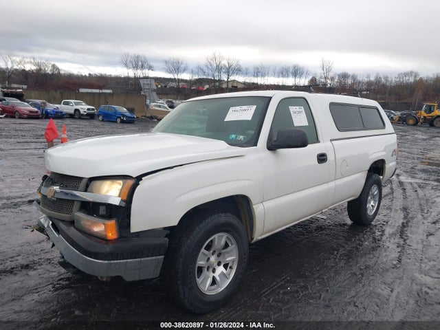 2006 CHEVROLET SILVERADO 1500 WORK TRUCK VIN: 3GCEK14V76G245023