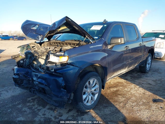 Chevrolet Silverado 1500 Ltd 4wd  Short Bed Custom 2022 3GCPYBEK2NG197589 Image 2