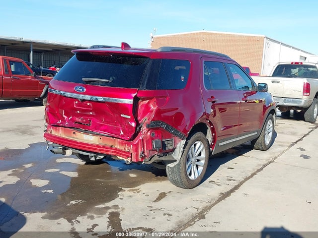 2017 FORD EXPLORER XLT VIN: 1FM5K7DH9HGD86232