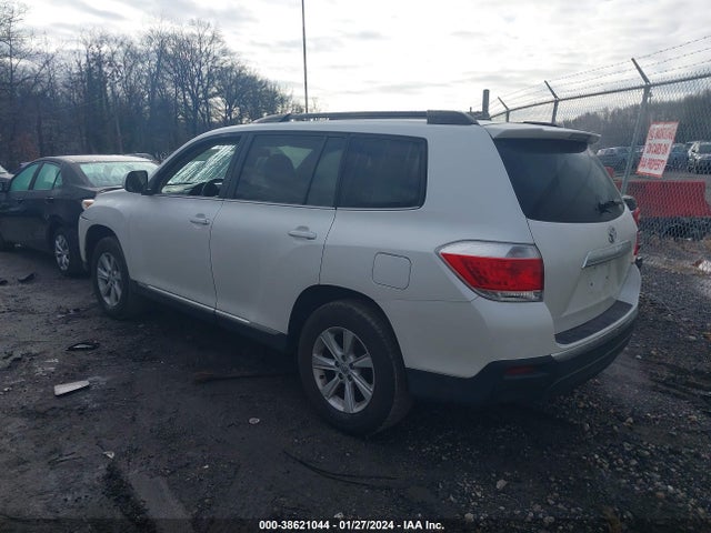 2013 TOYOTA HIGHLANDER SE V6 VIN: 5TDBK3EH1DS241684