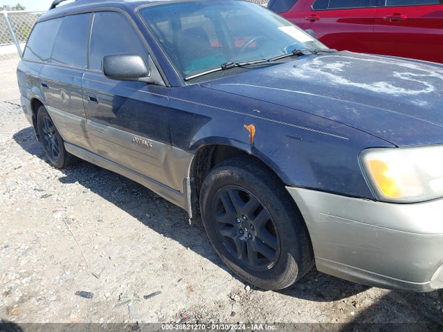 2002 SUBARU LEGACY OUTBACK VIN: 4S3BH665226663352