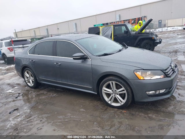 38621324 :رقم المزاد ، 1VWCN7A3XEC037818 vin ، 2014 Volkswagen Passat 2.0l Tdi Sel Premium مزاد بيع