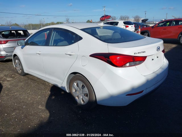 Hyundai ELANTRA SE 2016 5NPDH4AEXGH710063 Image 3
