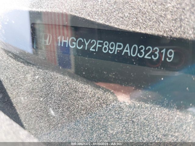 1HGCY2F89PA032319 Honda Accord Hybrid Touring