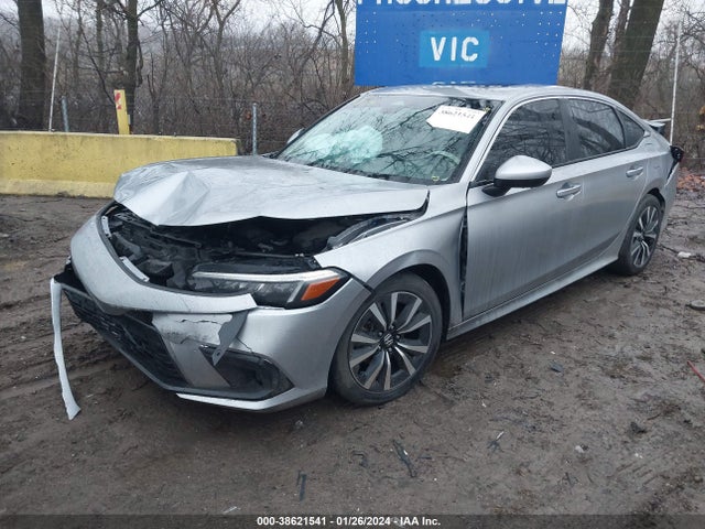 Honda CIVIC EX 2022 JHMFE1F79NX009833 Image 2