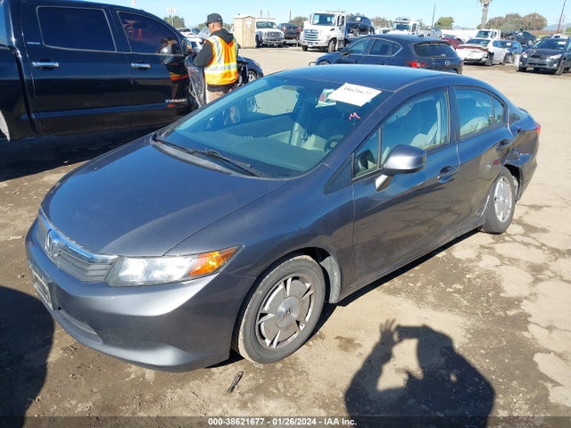 2012 HONDA CIVIC HF VIN: 2HGFB2F63CH316554