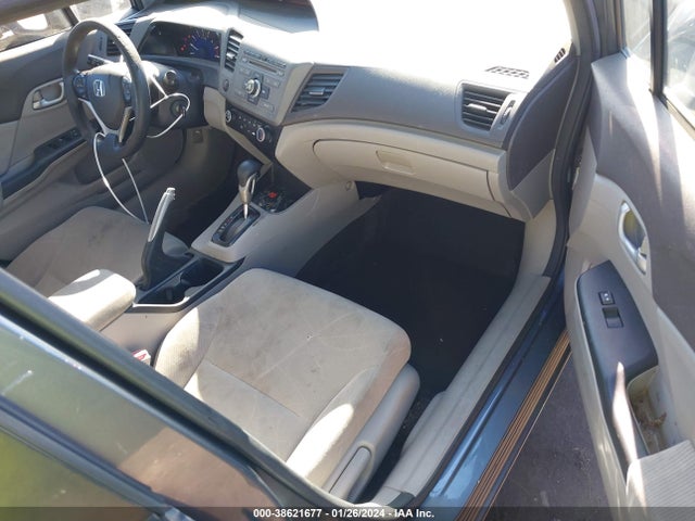 2012 HONDA CIVIC HF VIN: 2HGFB2F63CH316554