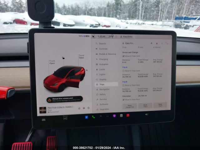 5YJYGAEE9MF180160 Tesla Model Y Long Range Dual Motor All-wheel Drive