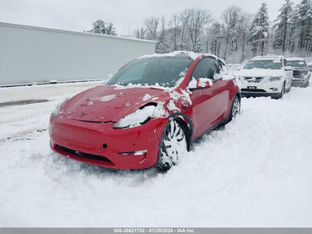 5YJYGAEE9MF180160 Tesla Model Y Long Range Dual Motor All-wheel Drive