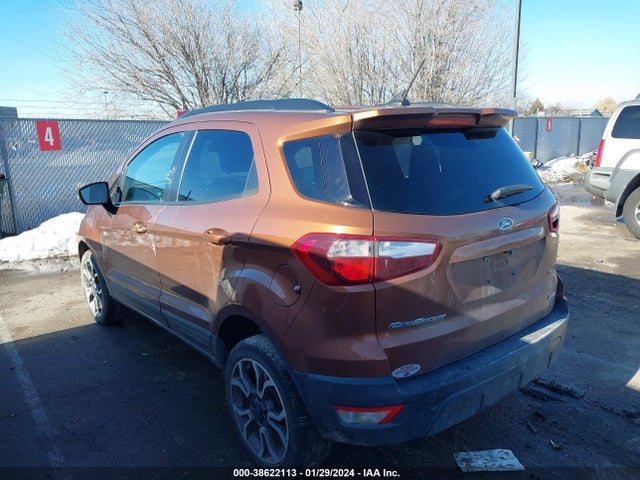 Ford Ecosport Ses 2019 MAJ6S3JL8KC307597 Image 3