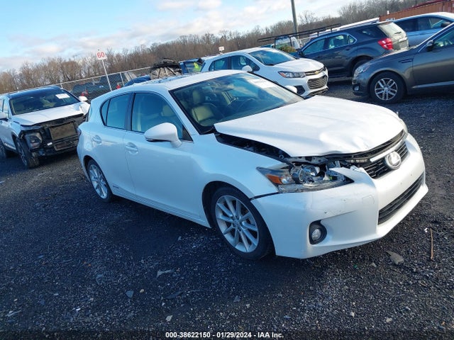 2012 LEXUS CT 200H PREMIUM VIN: JTHKD5BH1C2092708