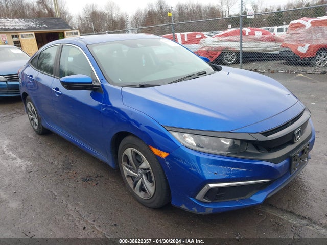 Honda Civic Lx 2020 2HGFC2F66LH527566 Image 1