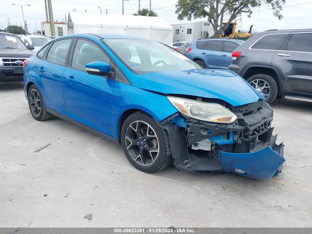 2014 Ford Focus Se მანქანა იყიდება აუქციონზე, vin: 1FADP3F28EL229609, აუქციონის ნომერი: 38623361