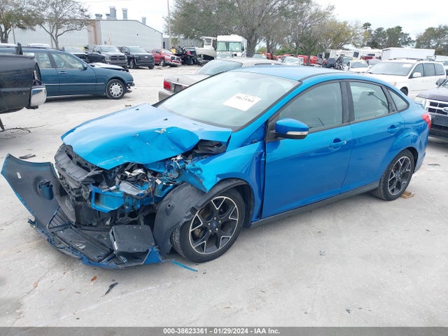 2014 Ford Focus Se მანქანა იყიდება აუქციონზე, vin: 1FADP3F28EL229609, აუქციონის ნომერი: 38623361