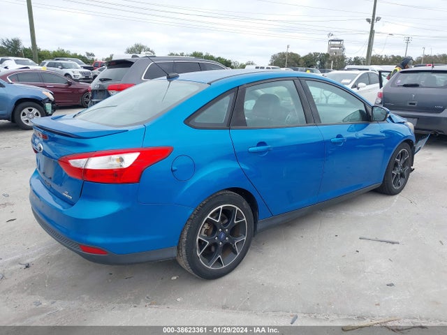 2014 Ford Focus Se მანქანა იყიდება აუქციონზე, vin: 1FADP3F28EL229609, აუქციონის ნომერი: 38623361