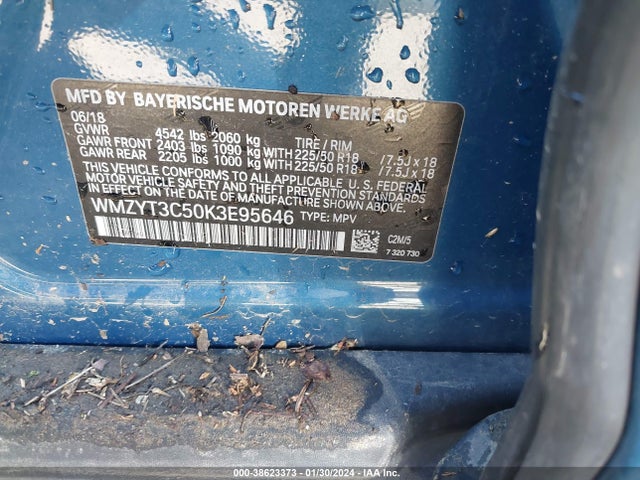 2019 MINI COUNTRYMAN WMZYT3C50K3E95646 Photo 8