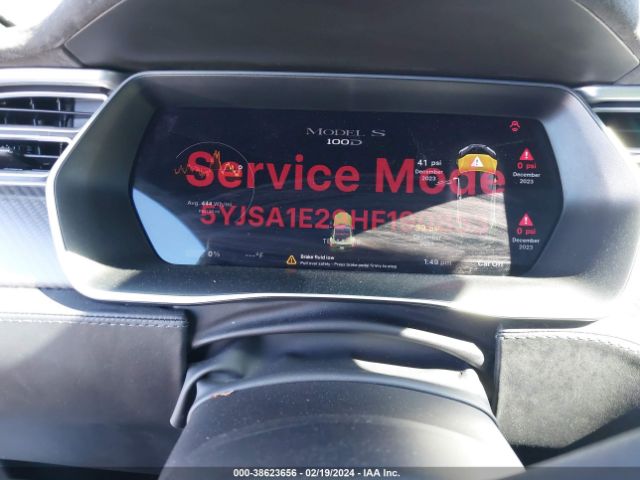 5YJSA1E29HF190853 Tesla Model S 100d/60d/75d/90d/p100d