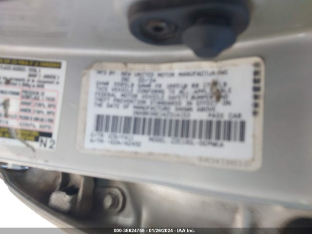 Продажа на аукционе авто 2004 Toyota Corolla Le, vin: 1NXBR38E14Z314153, номер лота: 38624755