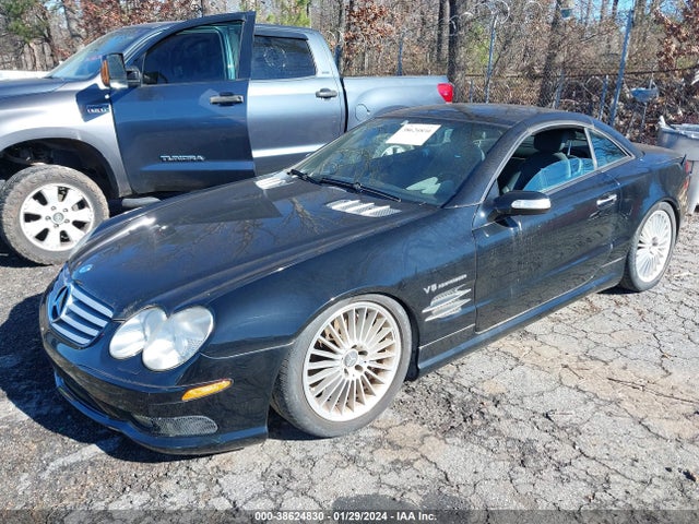 2005 MERCEDES-BENZ SL 55 AMG VIN: WDBSK74FX5F101625