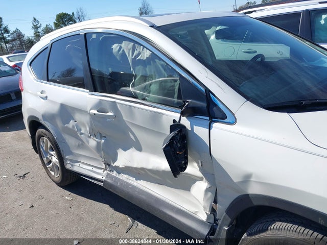 2015 HONDA CR-V EX-L VIN: 5J6RM3H76FL013867