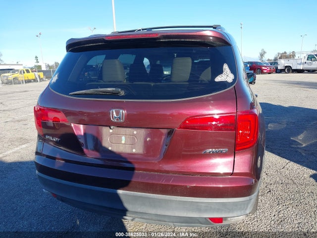 Honda Pilot Ex-l 2016 5FNYF6H84GB100824 Image 16