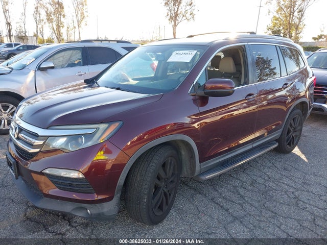 Honda Pilot Ex-l 2016 5FNYF6H84GB100824 Image 2