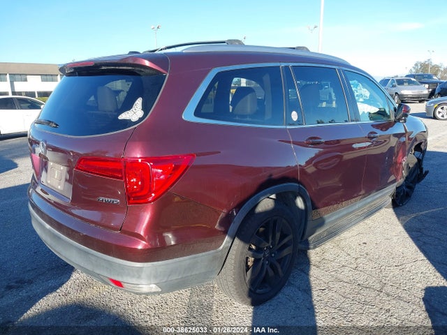 Honda Pilot Ex-l 2016 5FNYF6H84GB100824 Image 4