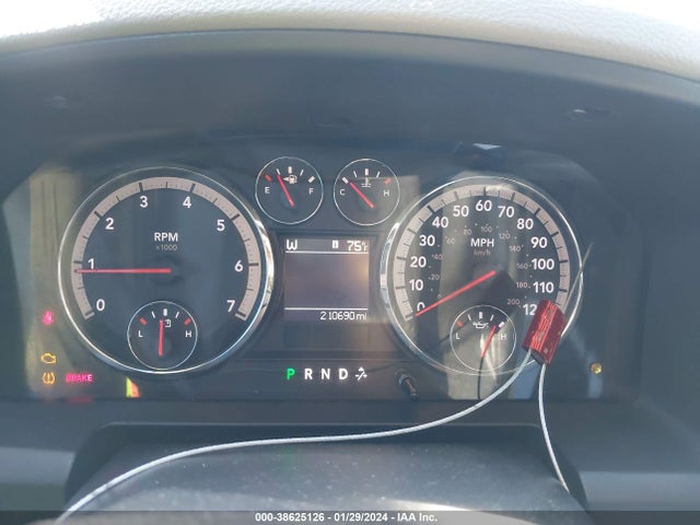 2012 RAM 1500 SLT VIN: 1C6RD7LT1CS209337